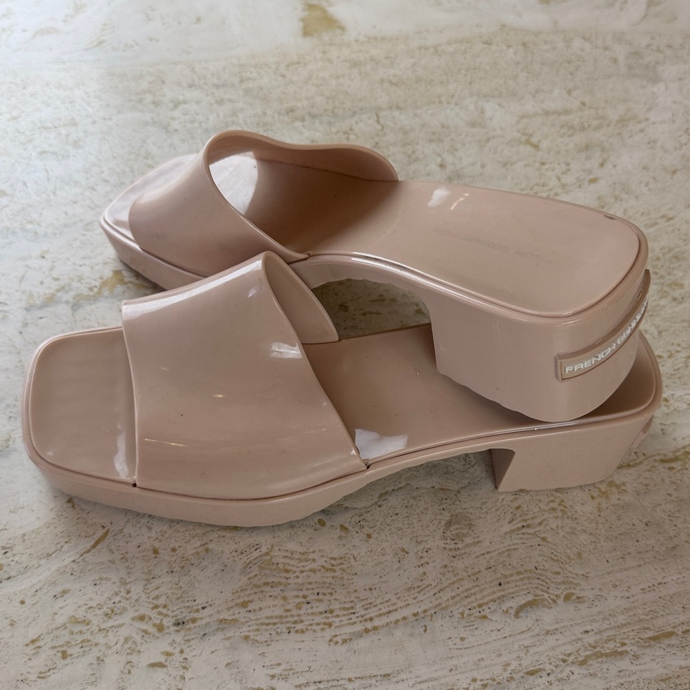 French Connection Women's Almira Slip On Open Toe Heel Sandal size 11 - Picture 3 of 11